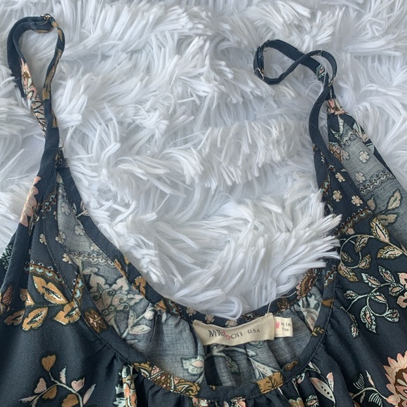 Millibon Paisley Adjustable Strap Maxi Dress - Picture 2 of 6